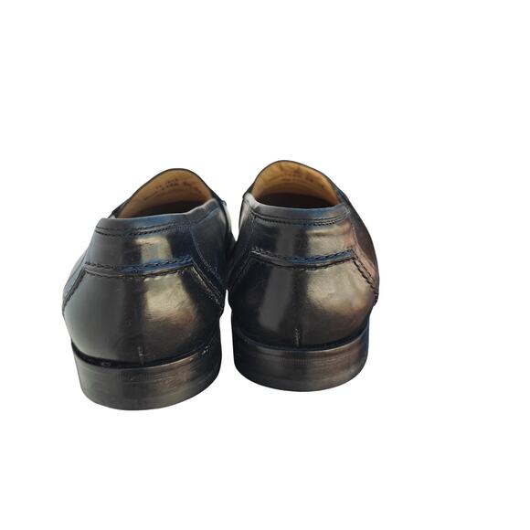 Johnston & Murphy Black Leather Tassel Loafers 11.5M main image 5